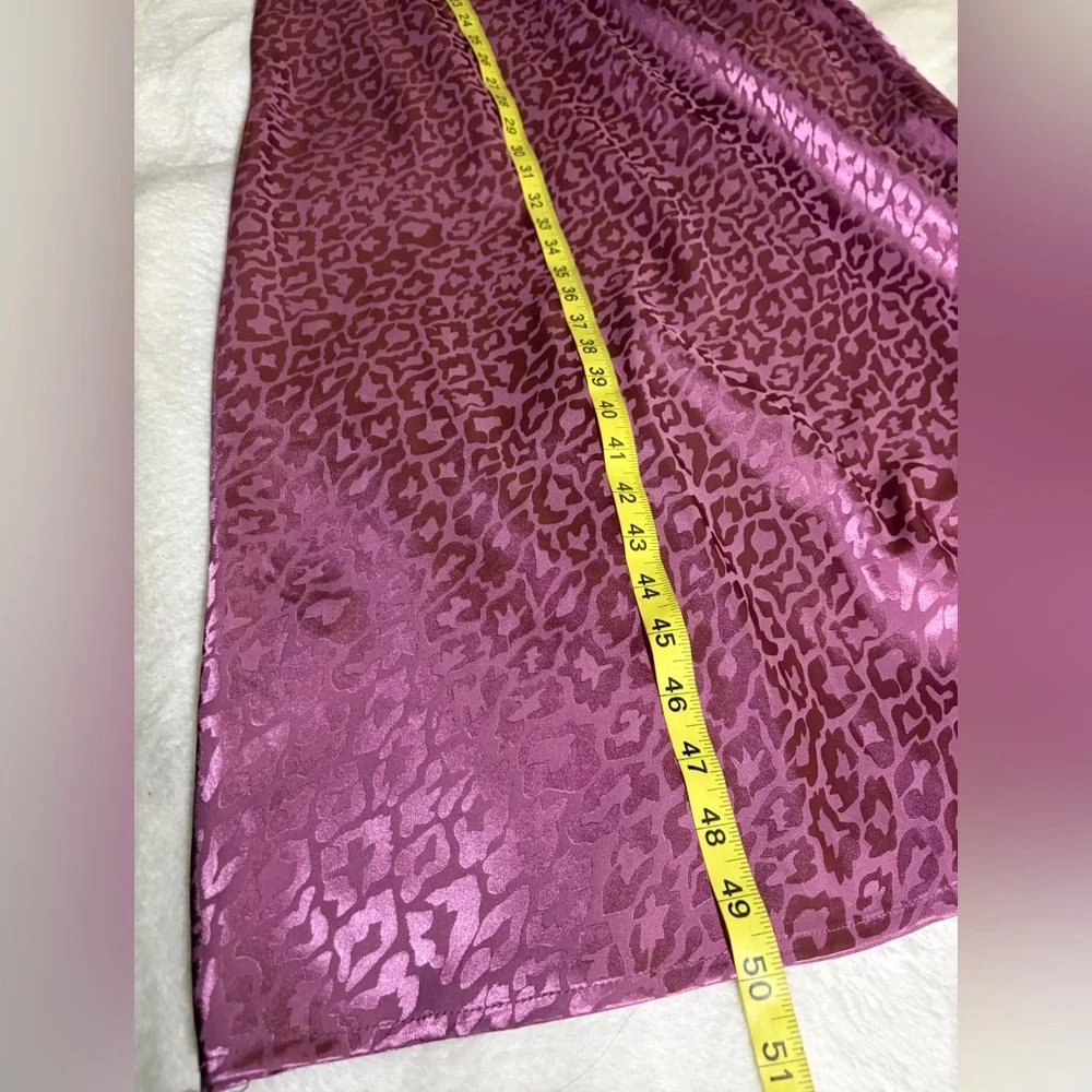 Emma & Michele Elegant Purple Slip Maxi Dress‎ so L
